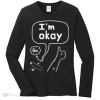 Thumbs Up IM Okay Women's Long Sleeve Shirt thumb 0