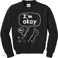 Thumbs Up IM Okay Kids Sweatshirt thumb 0