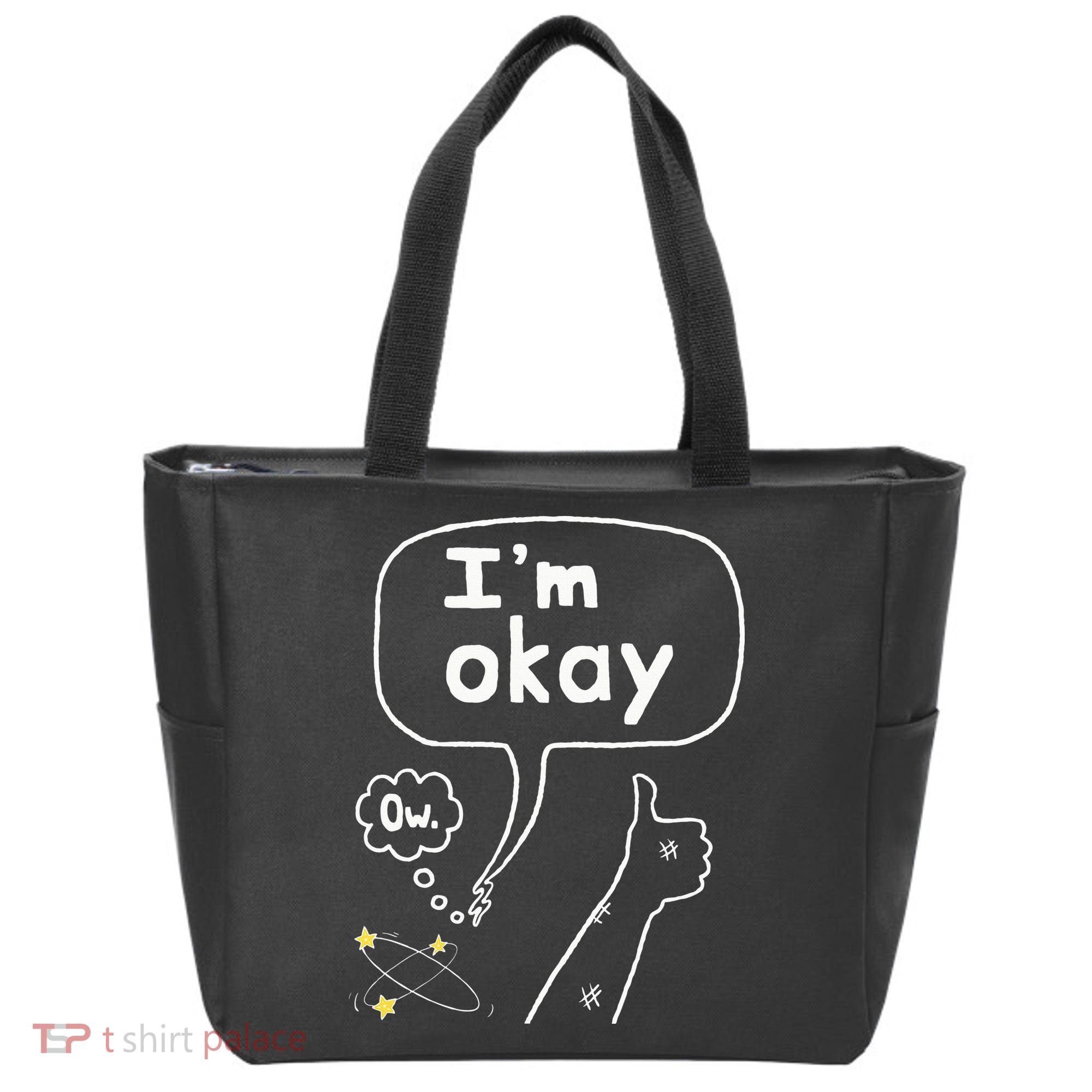 Thumbs Up IM Okay Tote Bag