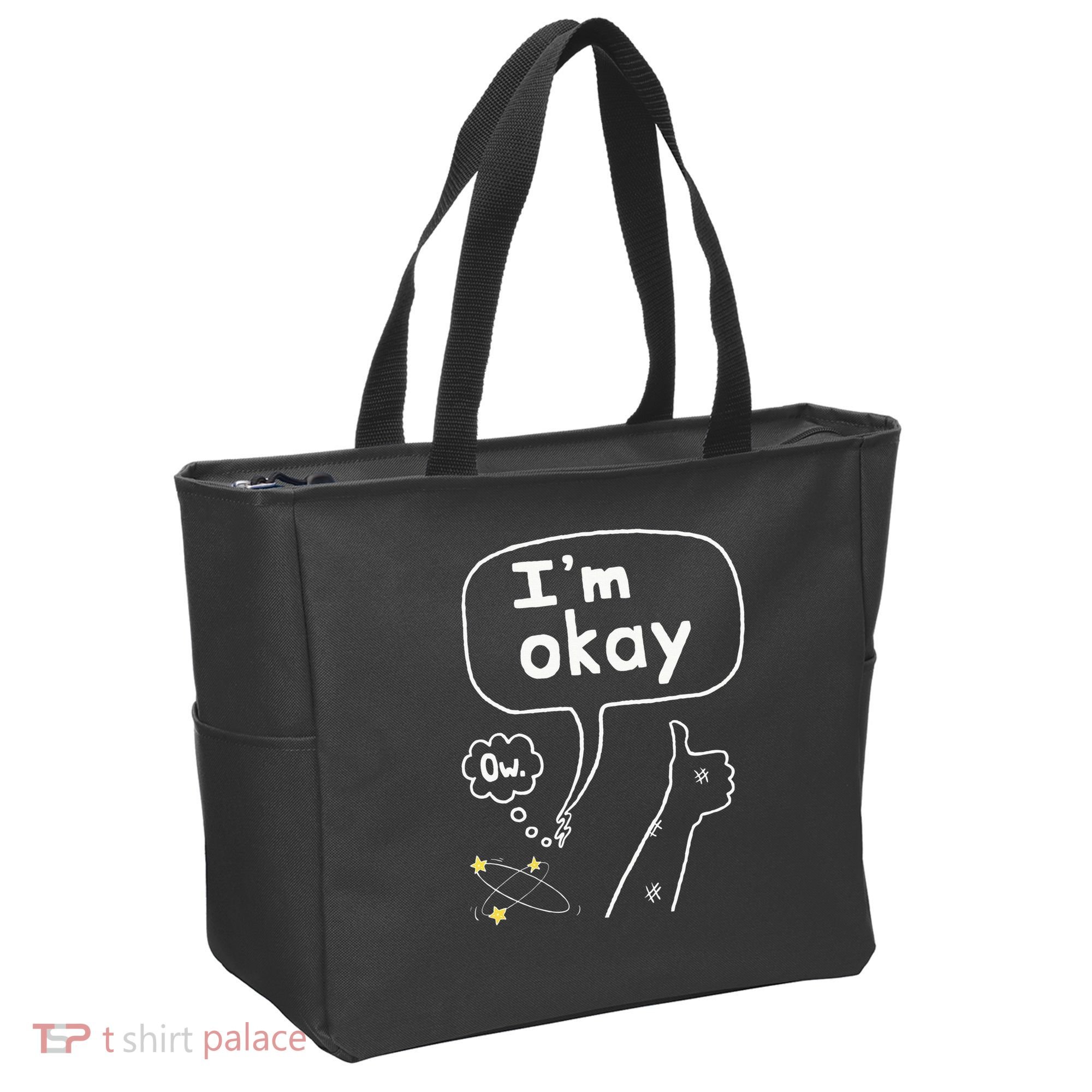Thumbs Up IM Okay Tote Bag