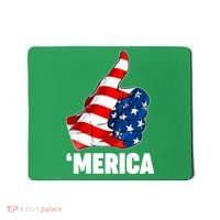 Thumbs Up Merica USA American Flag Mousepad thumb 0