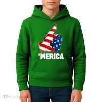 Thumbs Up Merica USA American Flag Kids Hoodie thumb 4