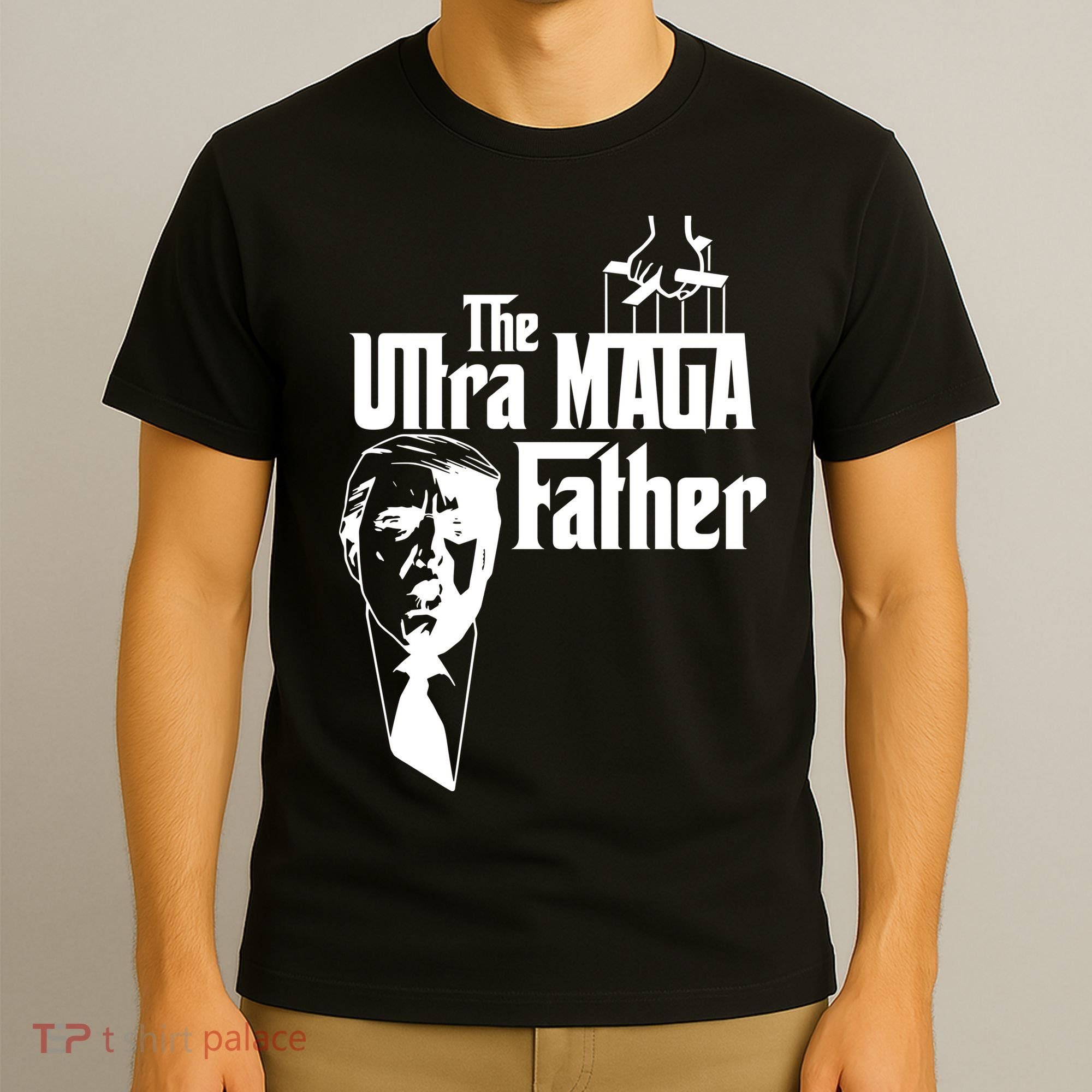 The Ultra MAGA Father Trump 2024 USA Parody T-Shirt