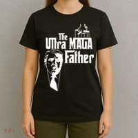 The Ultra MAGA Father Trump 2024 USA Parody T-Shirt thumb 4