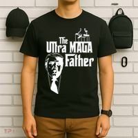The Ultra MAGA Father Trump 2024 USA Parody T-Shirt thumb 6
