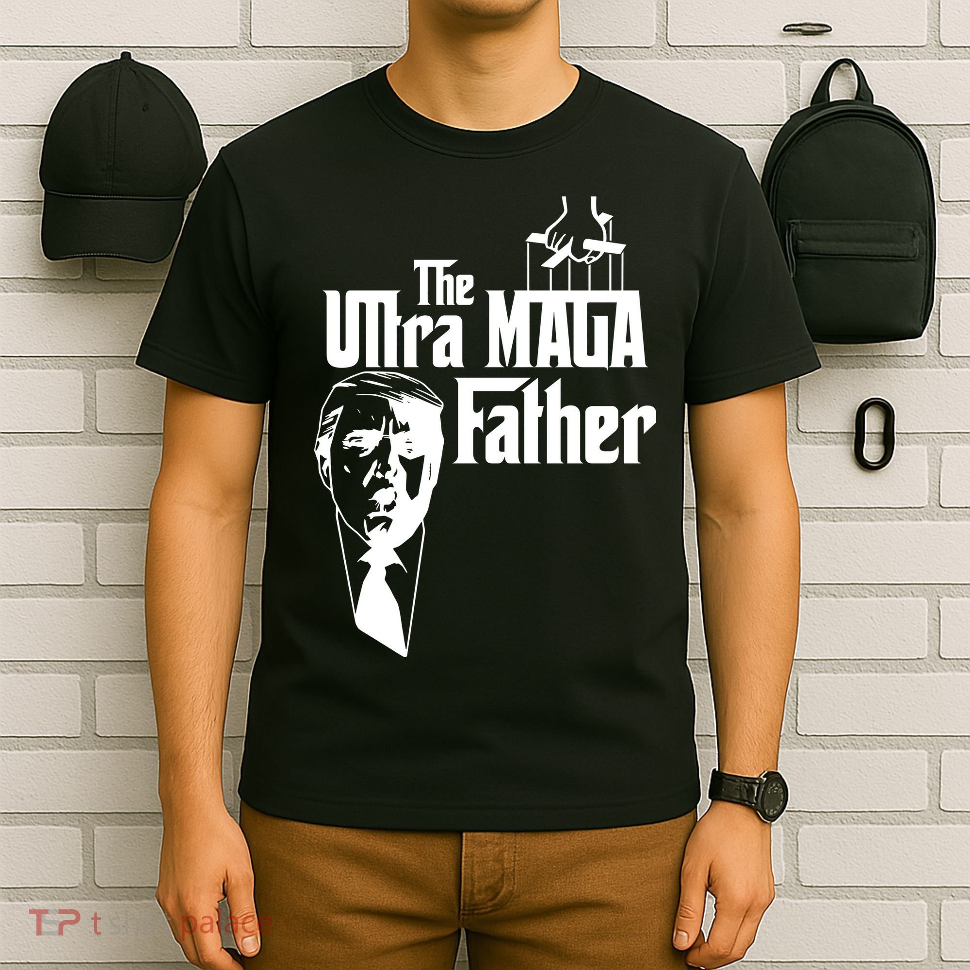 The Ultra MAGA Father Trump 2024 USA Parody T-Shirt