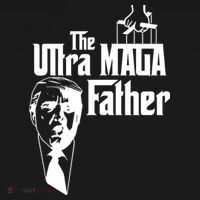 The Ultra MAGA Father Trump 2024 USA Parody Women's Tank Top thumb 5