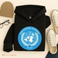 The United Nations Flag Hoodie thumb 4