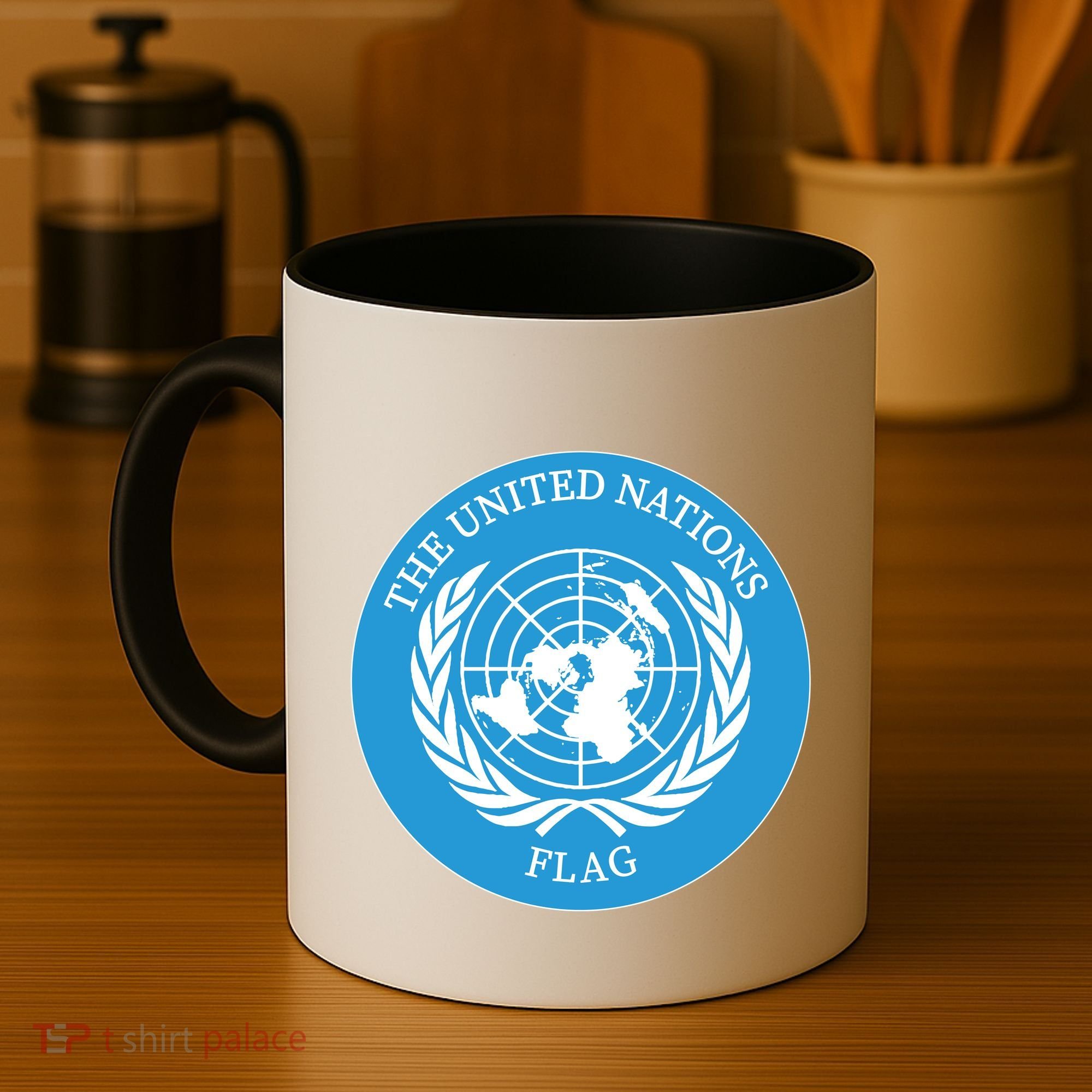 The United Nations Flag Coffee Mug