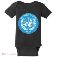 The United Nations Flag Baby Bodysuit thumb 0
