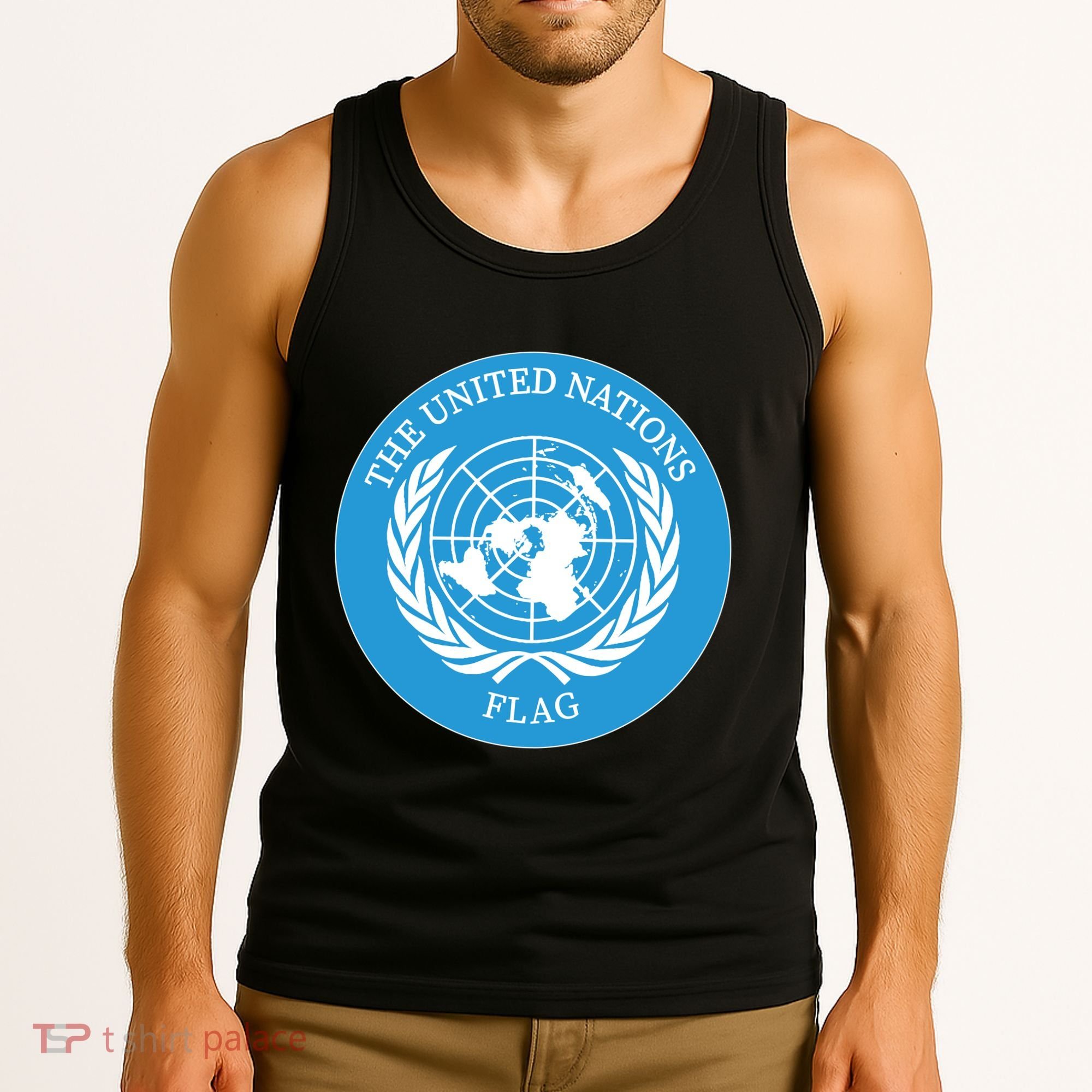 The United Nations Flag Tank Top
