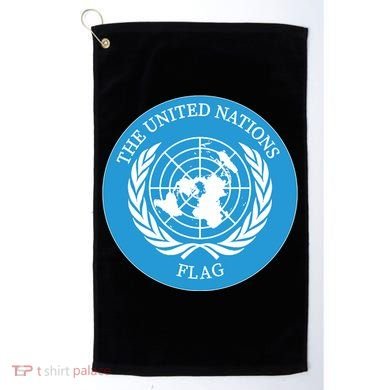 The United Nations Flag Golf Towel