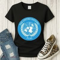 The United Nations Flag Women's T-Shirt thumb 3