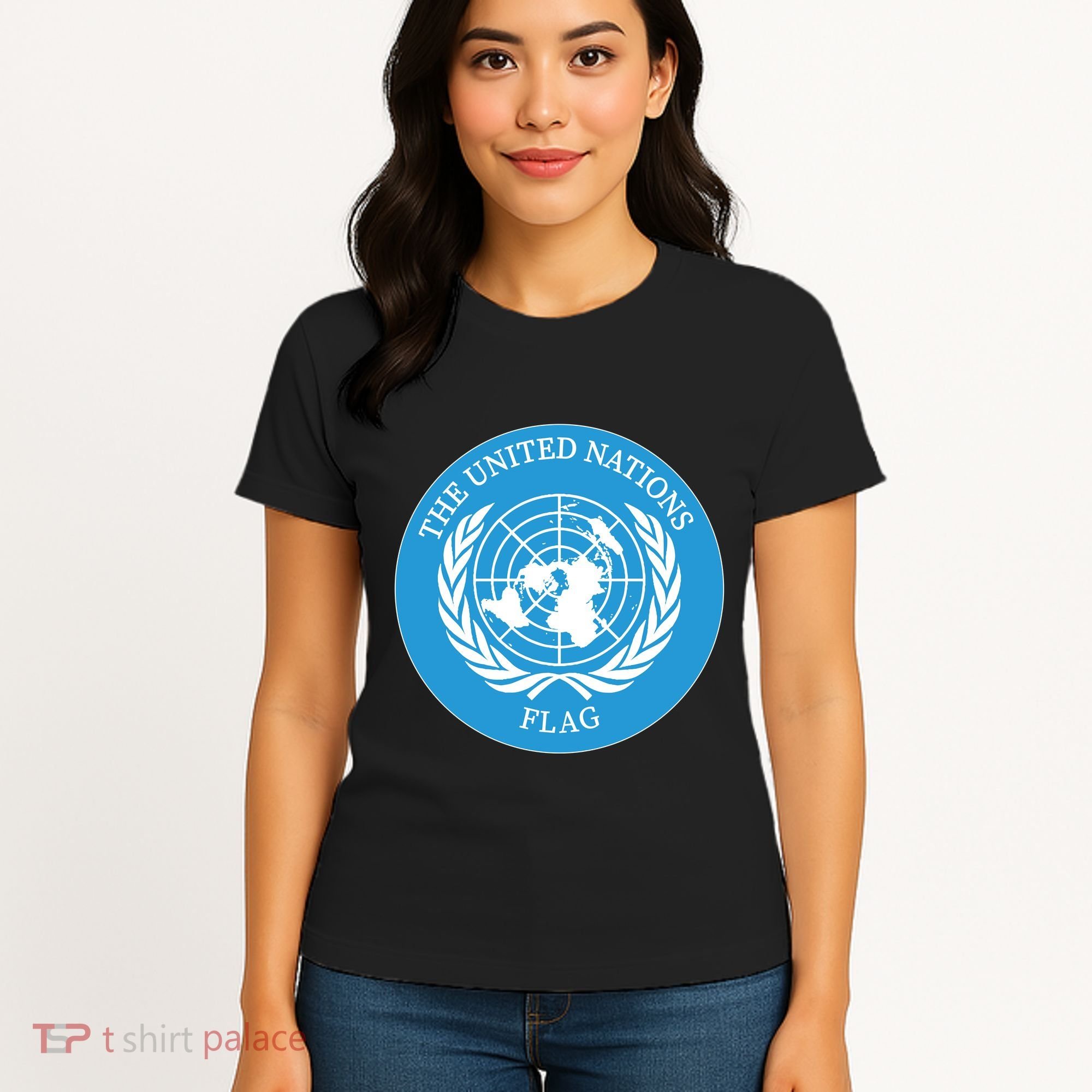 The United Nations Flag Women's T-Shirt