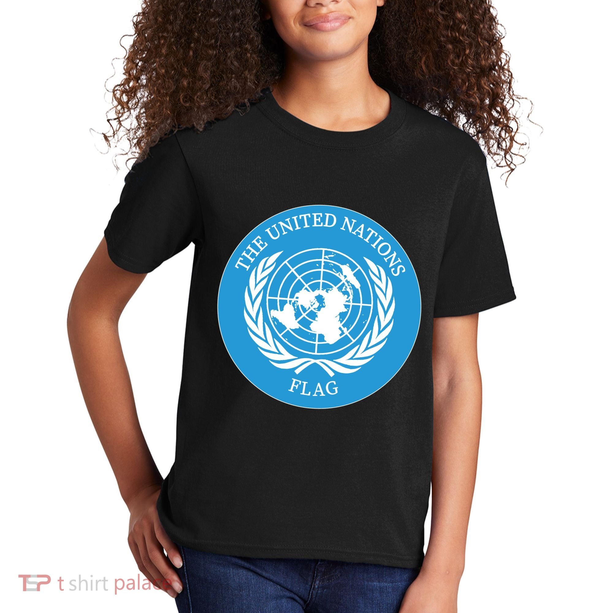 The United Nations Flag Kids T-Shirt
