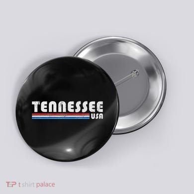 Tennessee Usa Retro Vintage State Gift Button