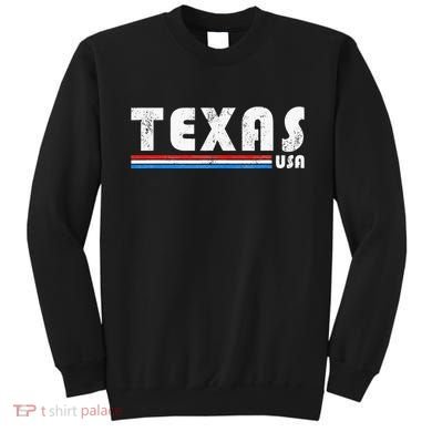 Texas Usa Retro Vintage State Gift Sweatshirt