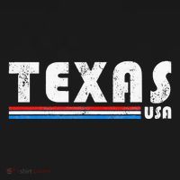 Texas Usa Retro Vintage State Gift T-Shirt thumb 7