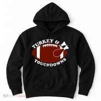 Turkey And Touchdowns Hoodie thumb 0