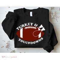 Turkey And Touchdowns Sweatshirt thumb 2