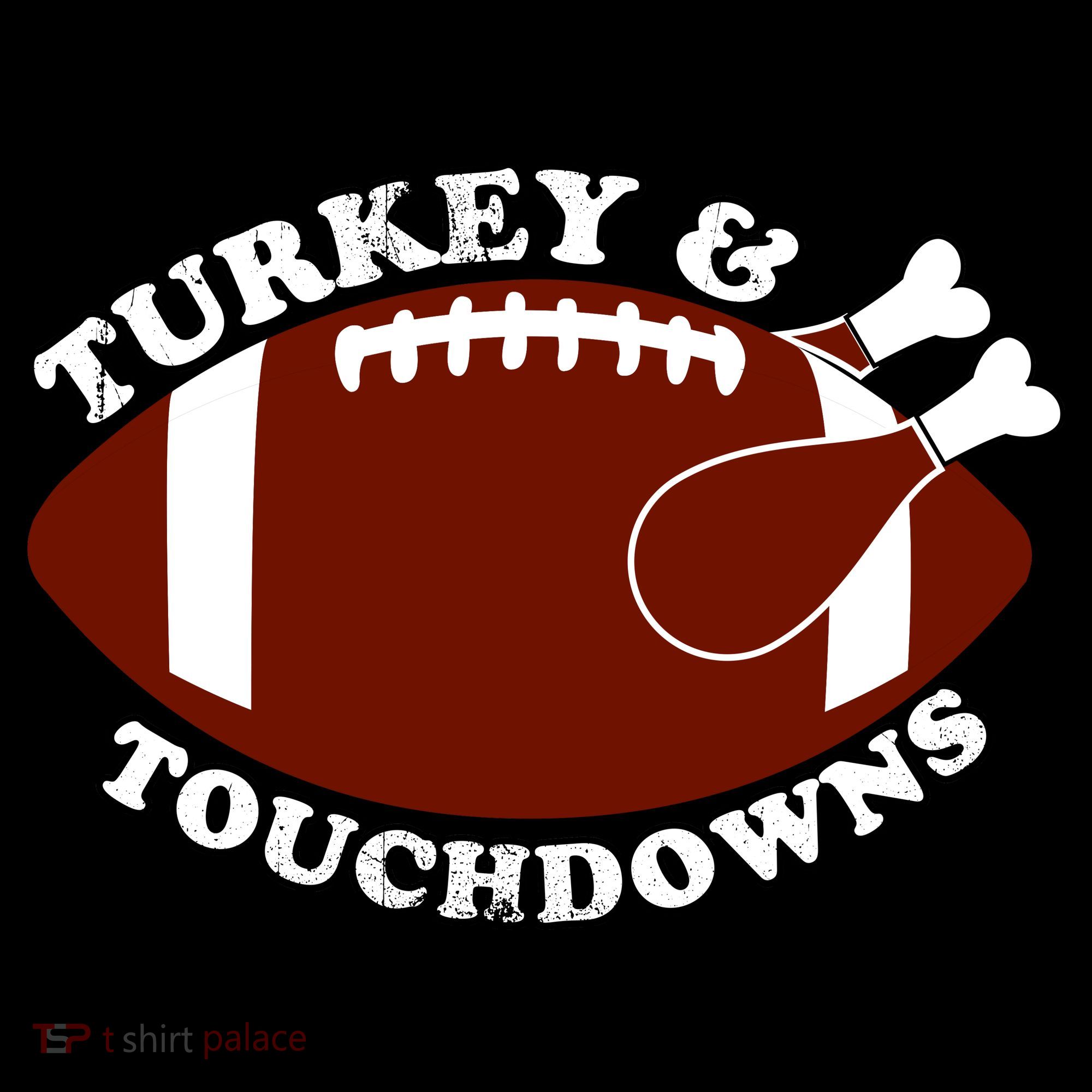 Turkey And Touchdowns Coffee Mug