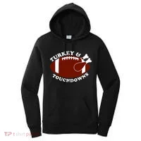 Turkey And Touchdowns Women's Hoodie thumb 0
