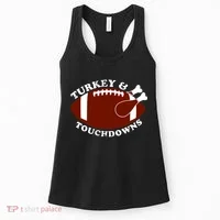 Turkey And Touchdowns Women's Tank Top thumb 0