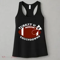 Turkey And Touchdowns Women's Tank Top thumb 3