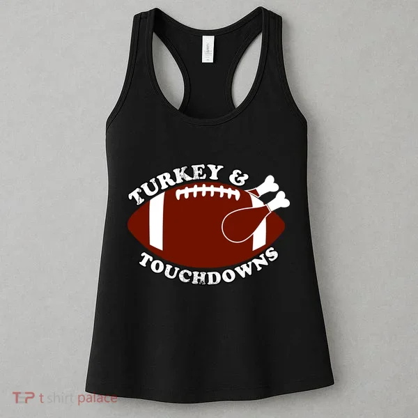Turkey And Touchdowns Women's Tank Top