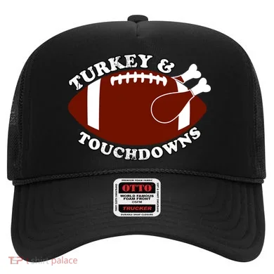 Turkey And Touchdowns Hat