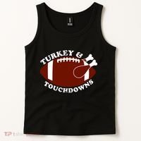 Turkey And Touchdowns Tank Top thumb 2
