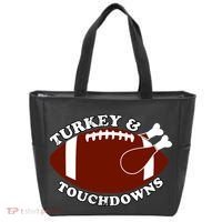Turkey And Touchdowns Tote Bag thumb 0