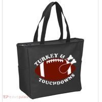 Turkey And Touchdowns Tote Bag thumb 2