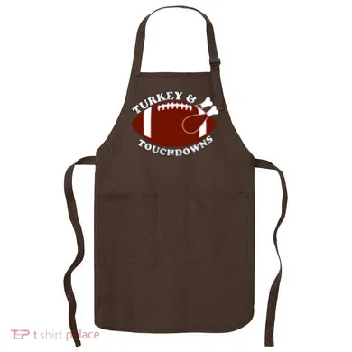 Turkey And Touchdowns Apron