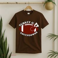 Turkey And Touchdowns T-Shirt thumb 2