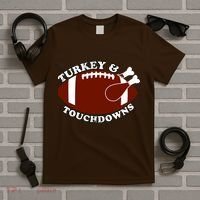 Turkey And Touchdowns T-Shirt thumb 5