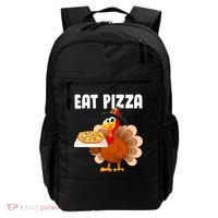 Turkey Eat Pizza Funny Backpack thumb 0
