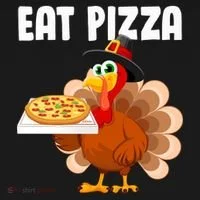 Turkey Eat Pizza Funny Bucket Hat thumb 4