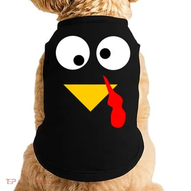 Turkey Face Gobble Thanksgiving Doggie Tank
