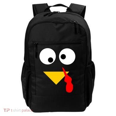 Turkey Face Gobble Thanksgiving Backpack