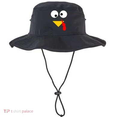 Turkey Face Gobble Thanksgiving Bucket Hat