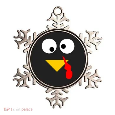 Turkey Face Gobble Thanksgiving Ornament