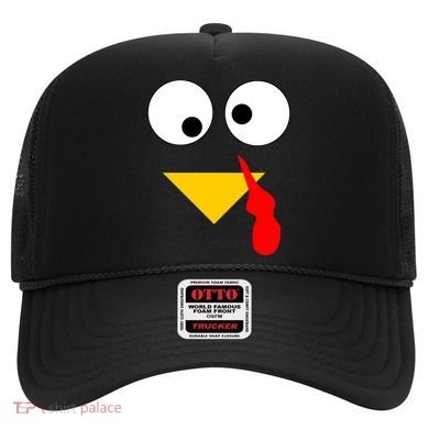 Turkey Face Gobble Thanksgiving Hat