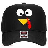 Turkey Face Gobble Thanksgiving Hat thumb 0