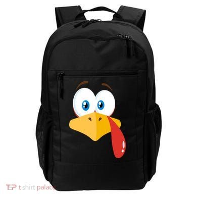 Turkey Face Pilgrim Funny Cute Backpack