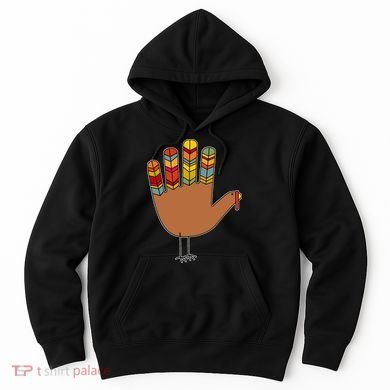 Turkey Hand High Five Hoodie