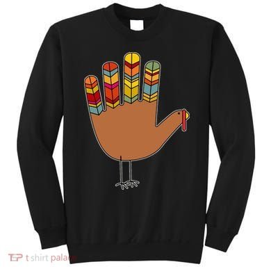 Turkey Hand High Five Sweatshirt