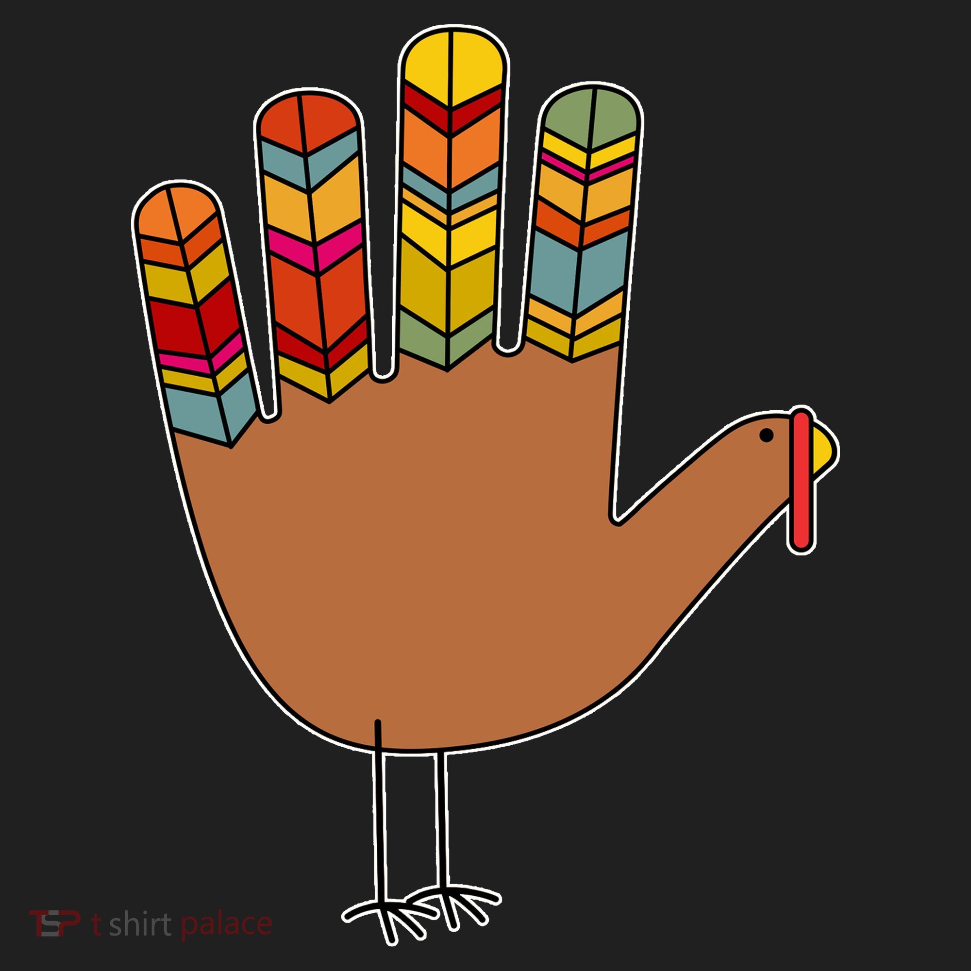 Turkey Hand High Five Tumbler