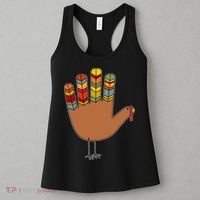 Turkey Hand High Five Women's Tank Top thumb 3
