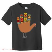 Turkey Hand High Five Toddler T-Shirt thumb 0